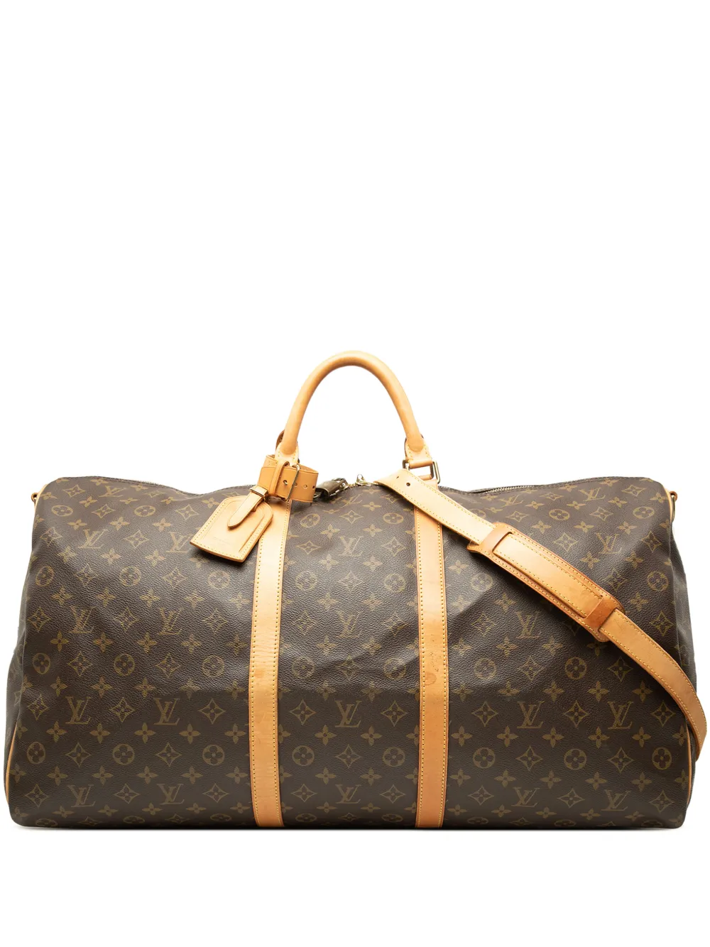 Louis Vuitton Pre-Owned 1995 Monogram Keepall Bandouliere 60 travel bag - Brown