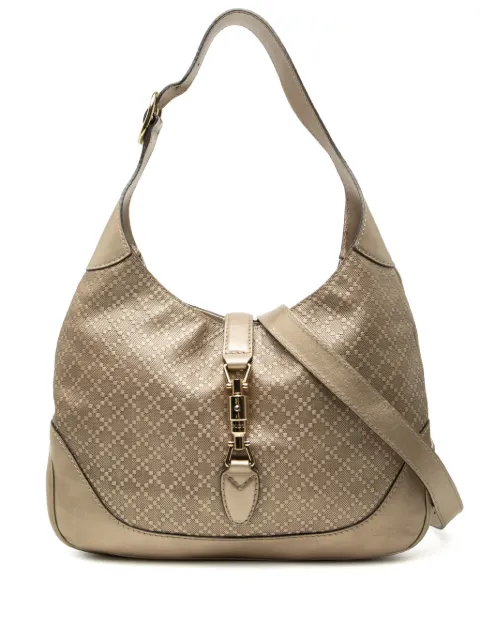 Gucci Pre-Owned 2000-2015 Diamante Calfskin Jackie O Bouvier crossbody bag