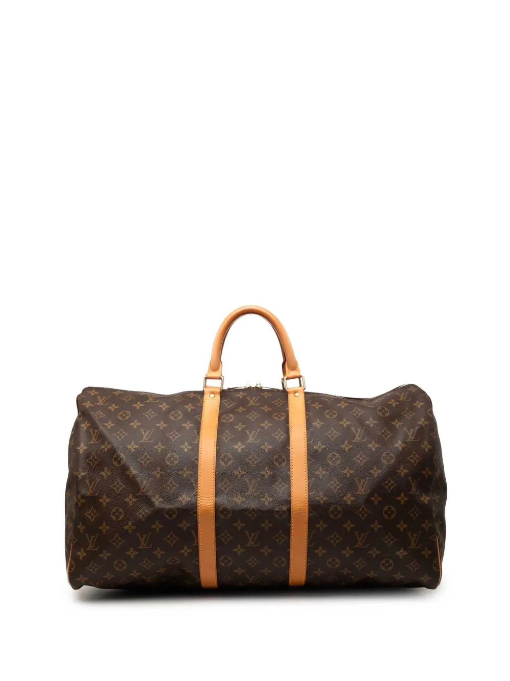 Louis Vuitton Pre-Owned 2001 Monogram Keepall 55 travel bag - Marrone