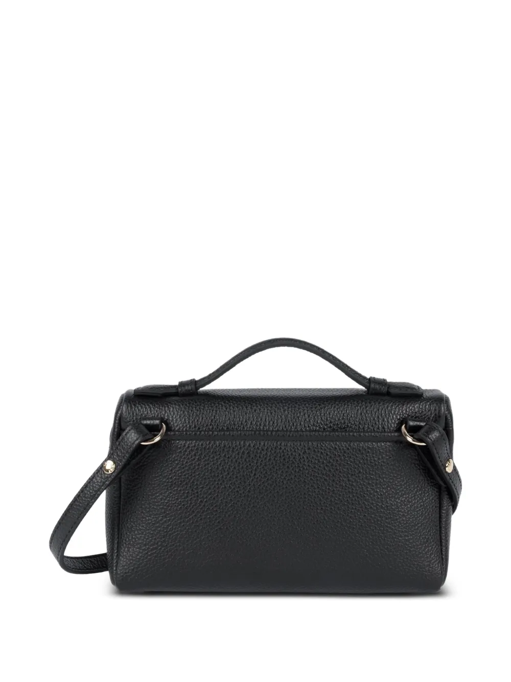 Lancaster Leren shopper Zwart