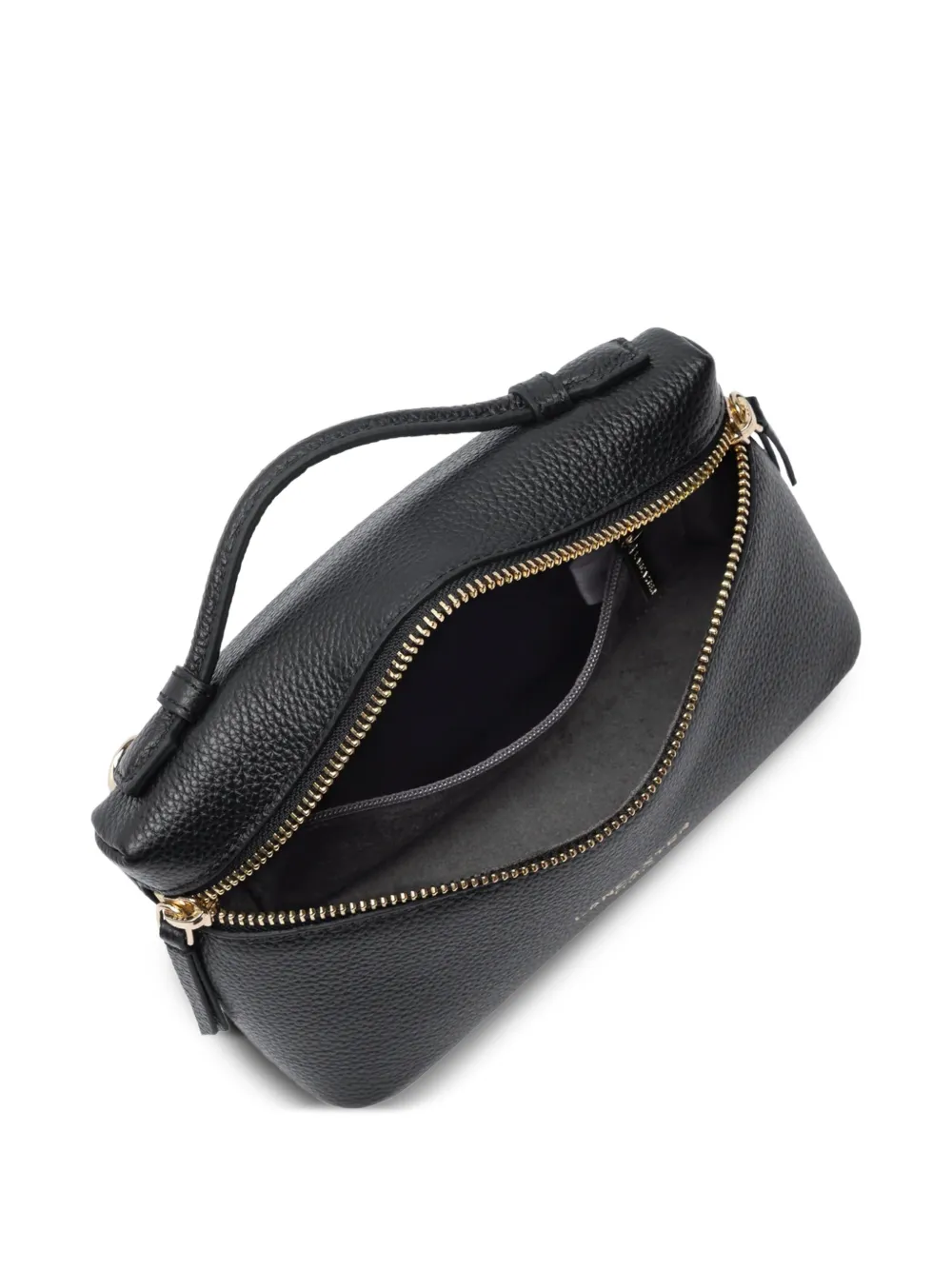 Lancaster Leren shopper Zwart