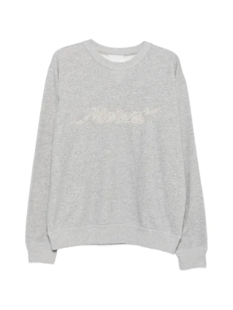 MARANT logo-embroidered crew-neck sweater
