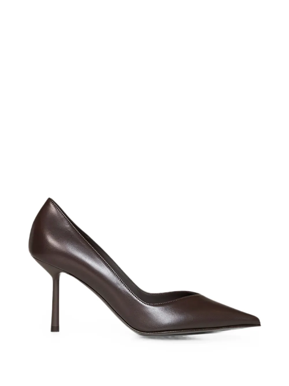 Le Silla Vivienne pointed-toe V-cut pumps - Marrone