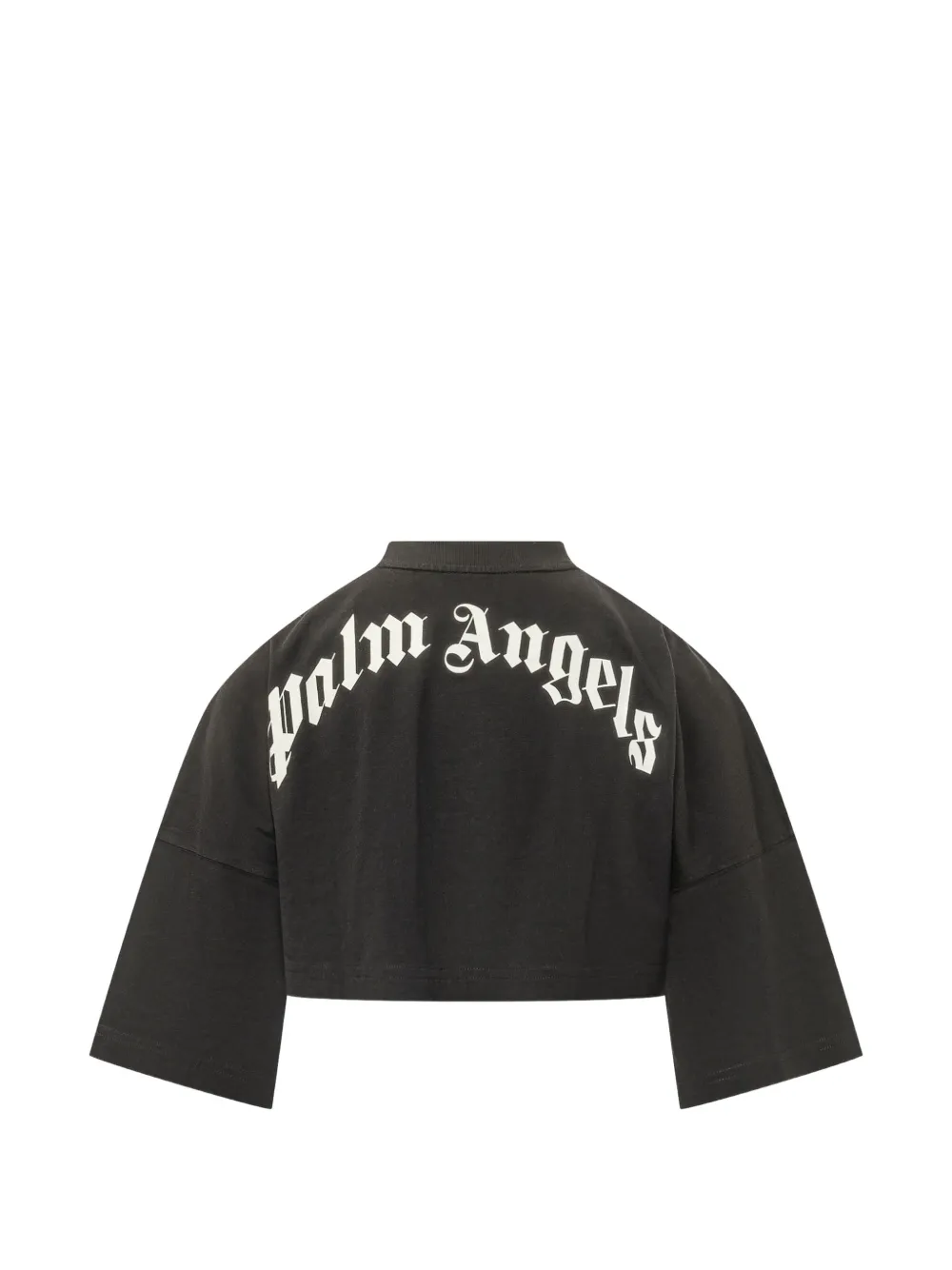 Palm Angels Cropped top Zwart