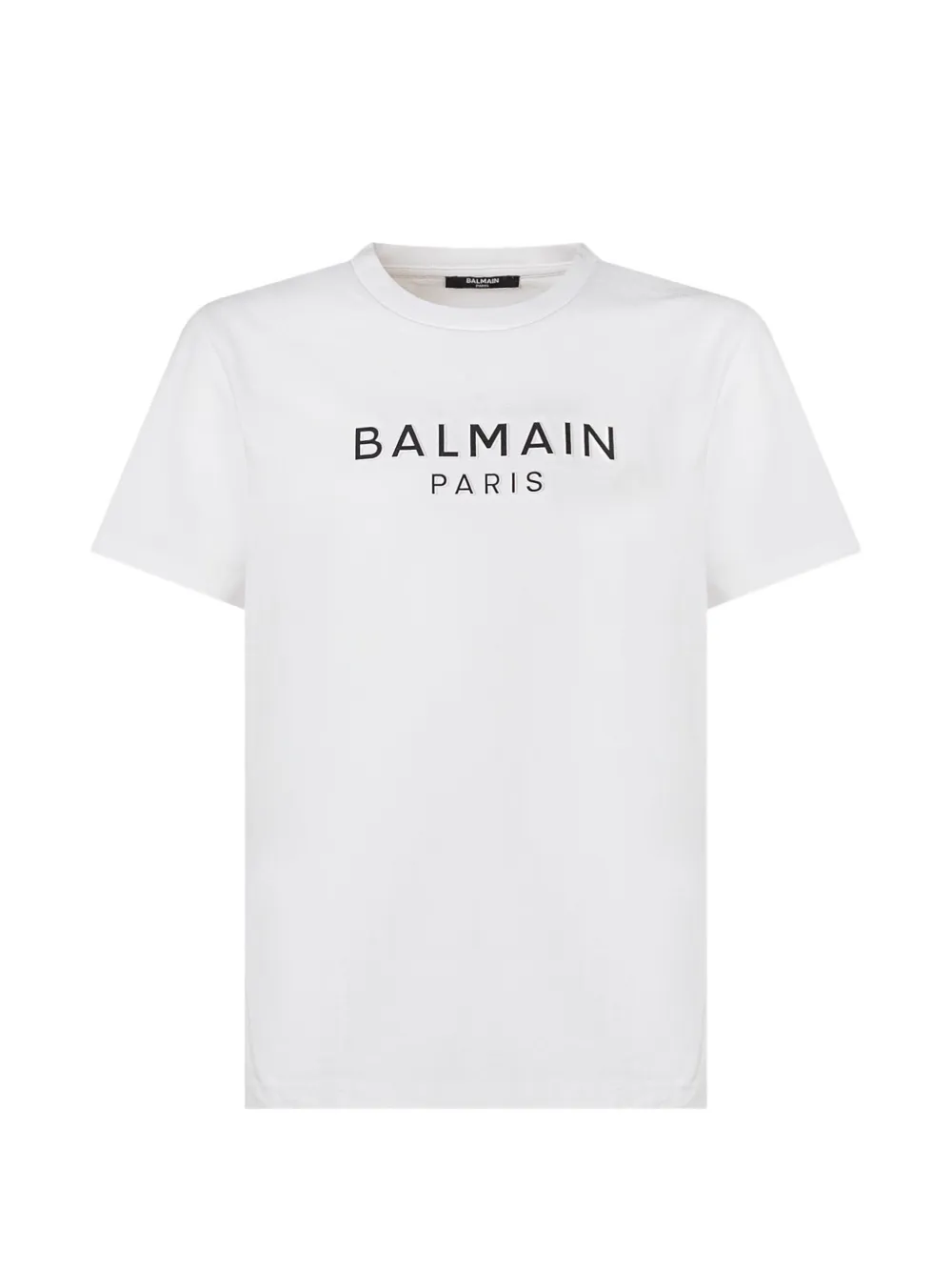 Balmain Kids logo-print short-sleeve T-shirt - Bianco