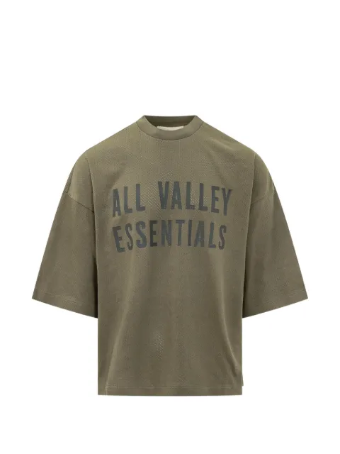 FEAR OF GOD ESSENTIALS Sport Mesh Merch T-shirt boxy fit