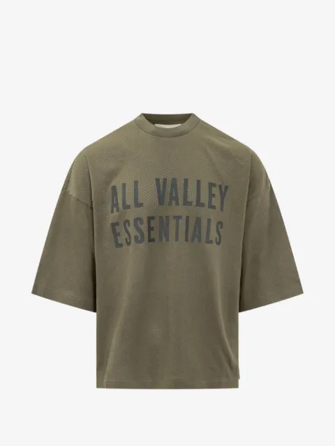 FEAR OF GOD ESSENTIALS Sport Mesh Merch T-shirt boxy fit