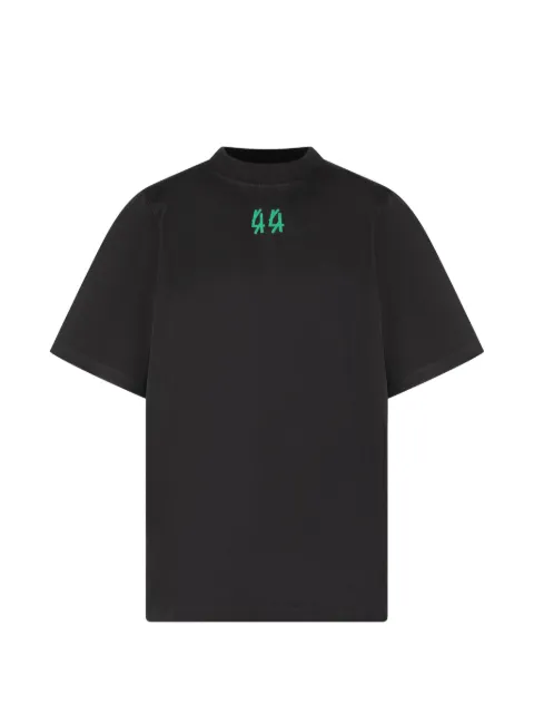44 LABEL GROUP Darkened Dog graphic-print oversized t-shirt