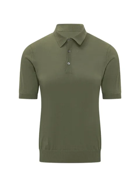 Hosio short-sleeve cotton polo shirt