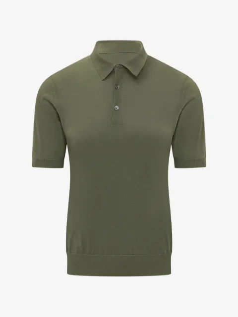 Hosio short-sleeve cotton polo shirt