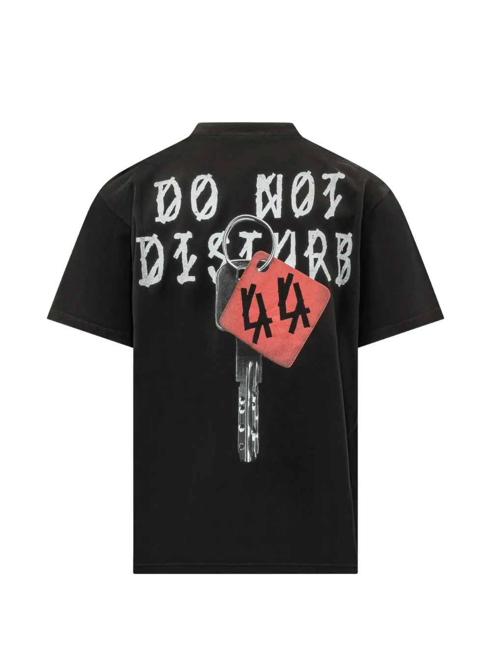 44 LABEL GROUP T-shirt met grafische print Zwart
