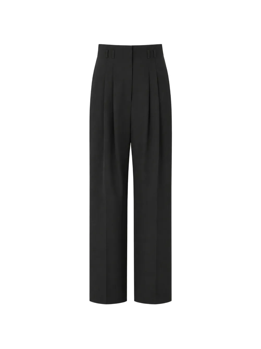 Alberta Ferretti pleated tailored trousers - Black