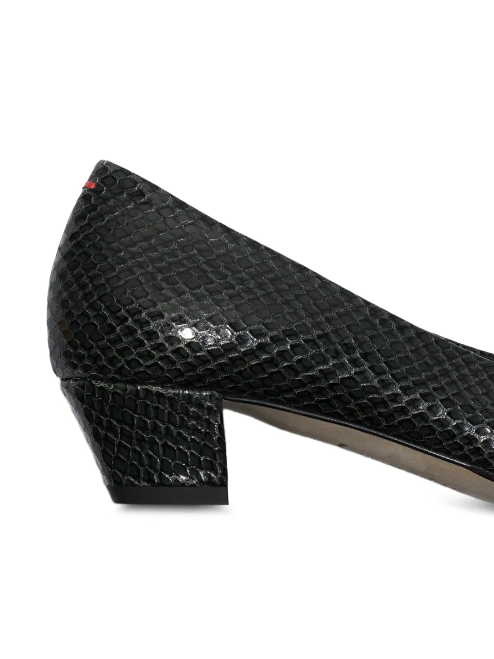 Aeyde Helia leren pumps Groen