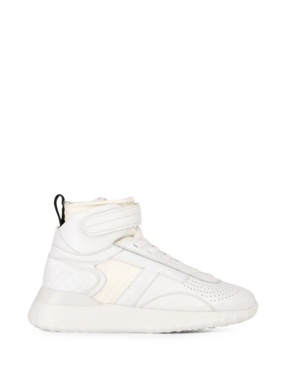 Tod's touch-strap high-top sneakers - Bianco