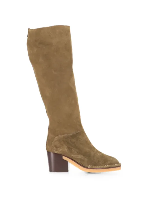 Tod's botas altas de ante
