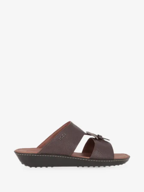 Tod's buckle-detail pebble-texture sandals