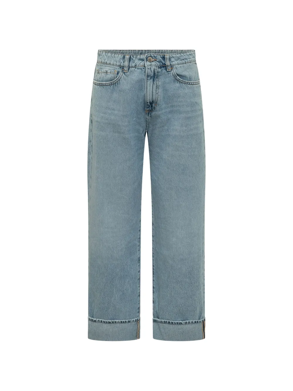 ICON DENIM Tiny turn-up jeans - Blu