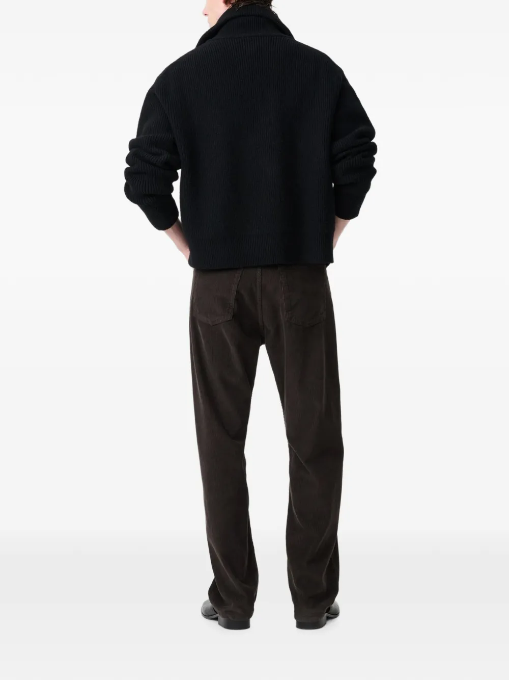 Studio Nicholson Riso ribfluwelen broek Bruin