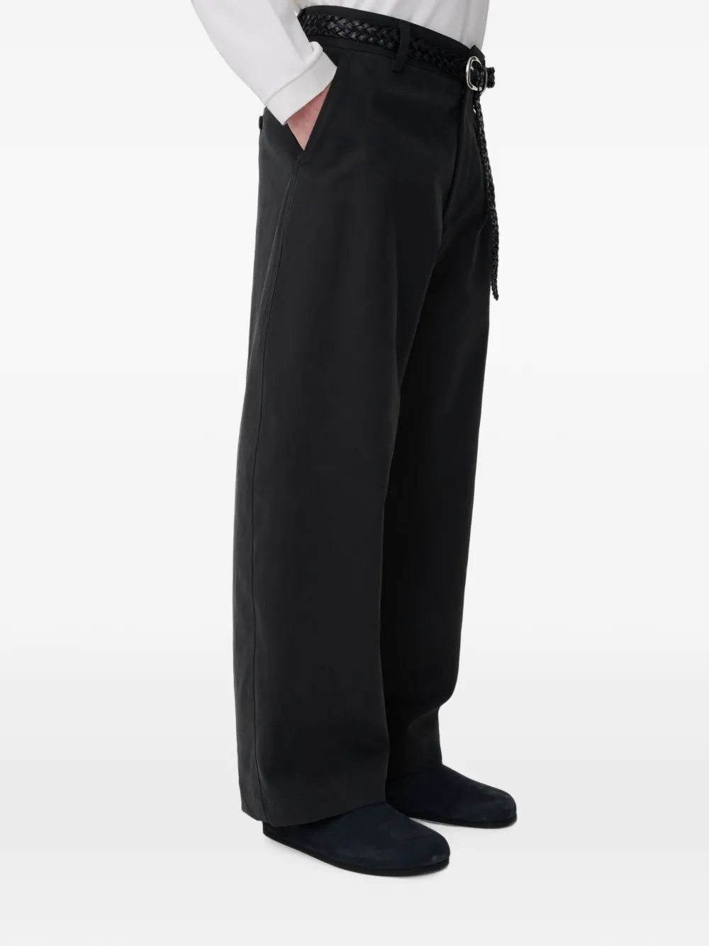 Studio Nicholson Minard straight broek Grijs