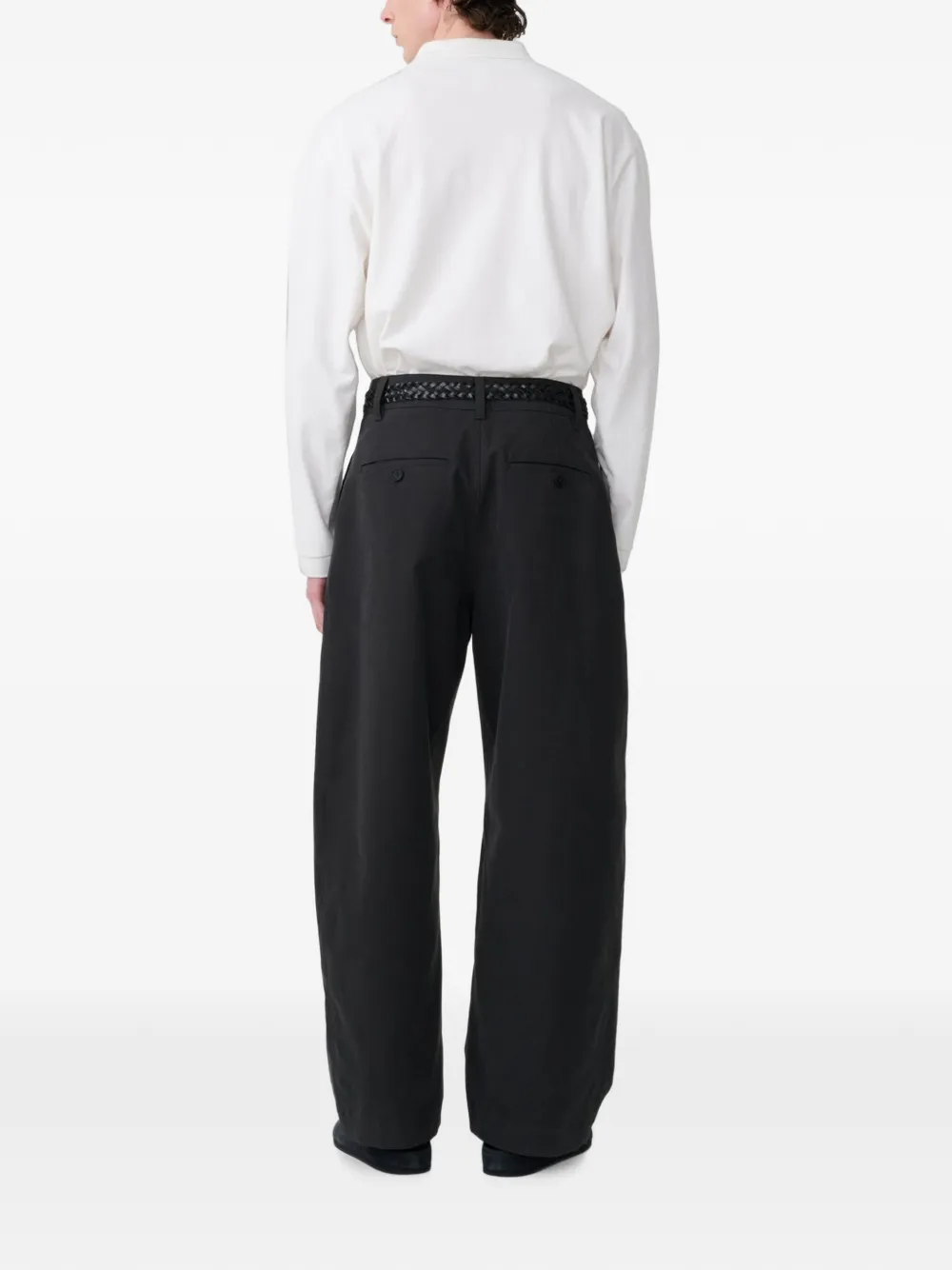 Studio Nicholson Minard straight broek Grijs