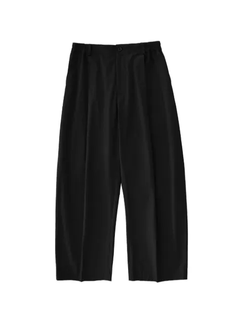 Studio Nicholson pantalones Shire de algodón con pinzas