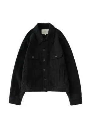Studio Nicholson デニムジャケット | ブラック | FARFETCH JP