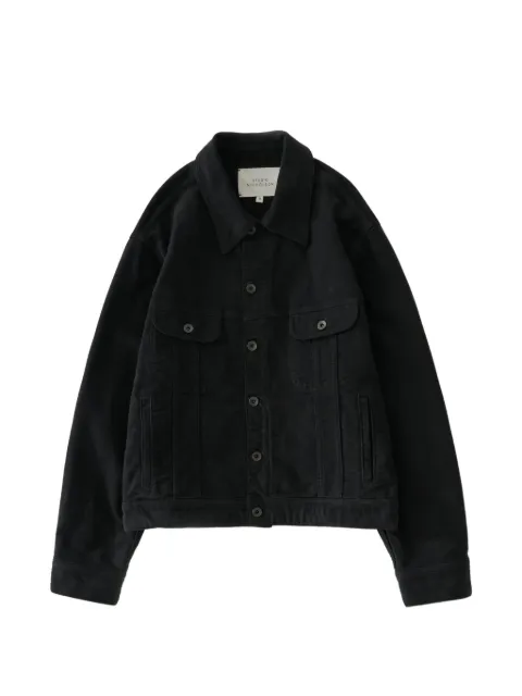 Studio Nicholson Derby cotton-moleskin denim jacket