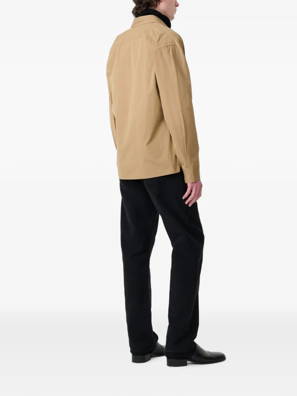 Studio Nicholson Hal katoenen overhemd Beige