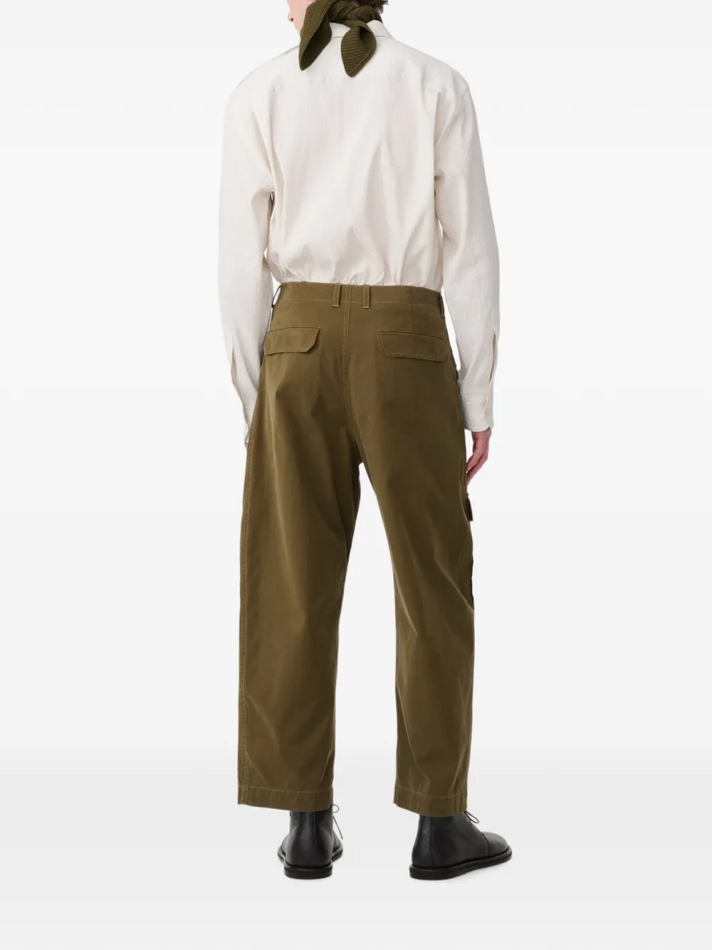 Studio Nicholson Ravel cargo broek Groen