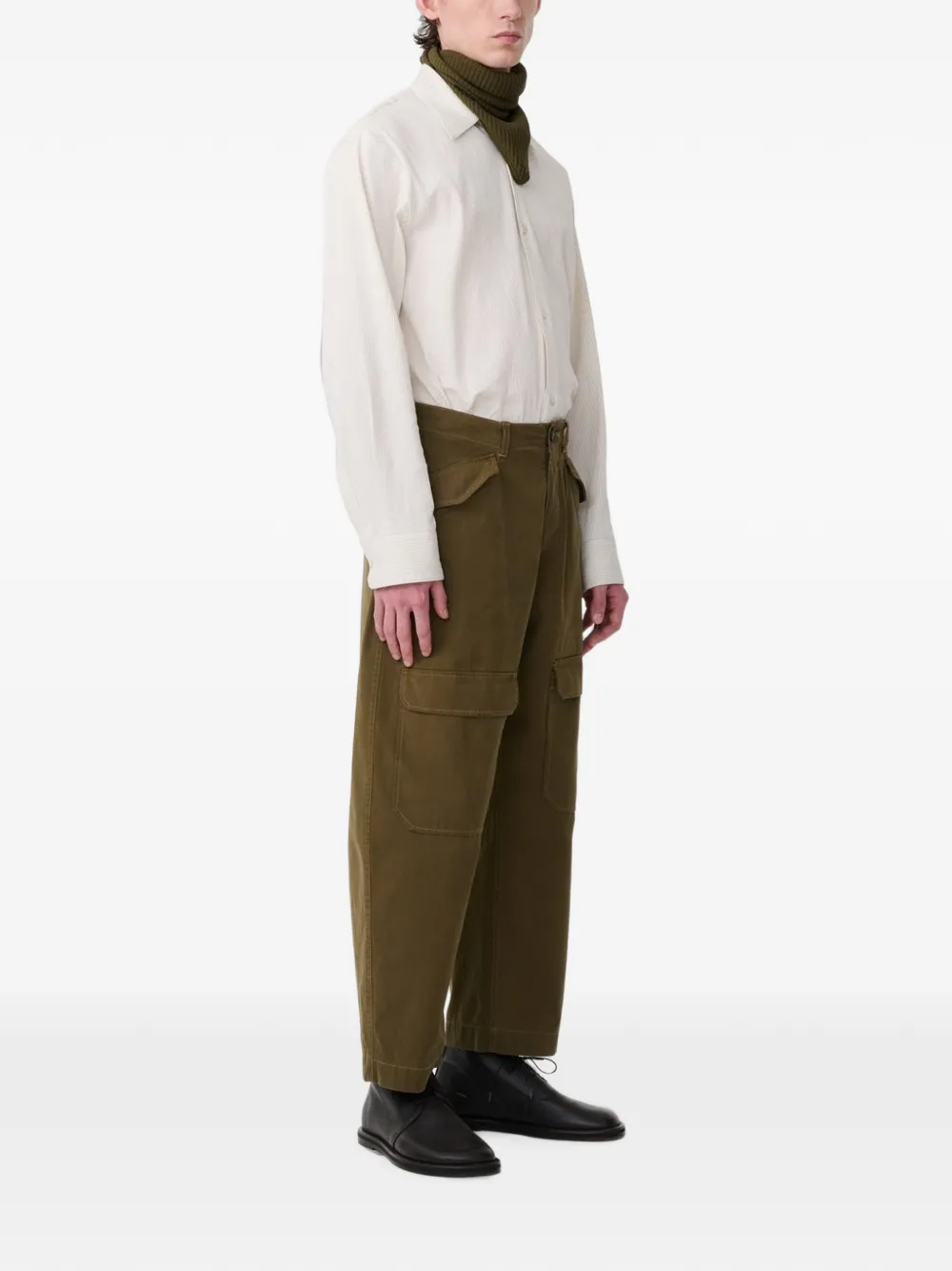 Studio Nicholson Ravel cargo broek Groen