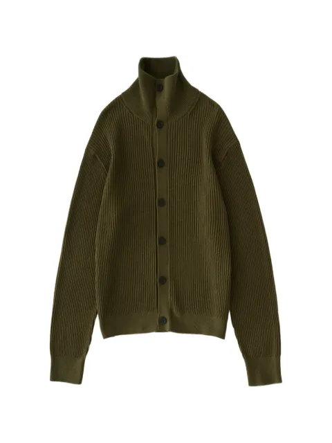 Studio Nicholson Oran ribbed-knit cotton cardigan