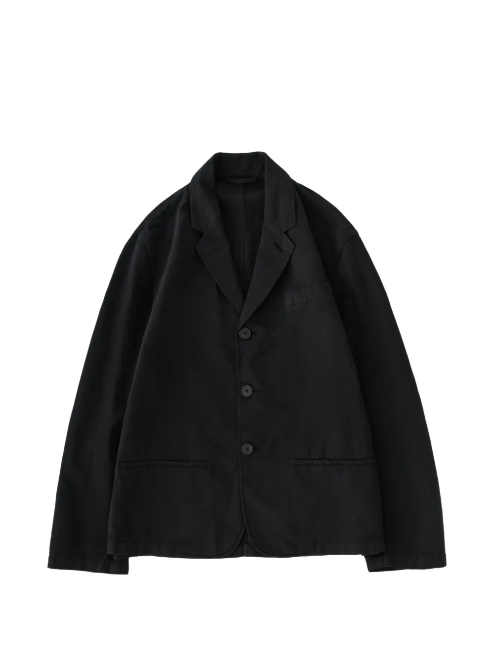 Studio Nicholson Spiel Notch-lapels Blazer In Black