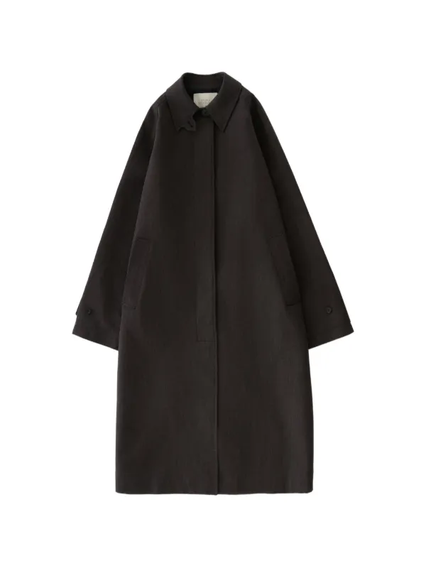Studio Nicholson Holin Oversized Trench Coat in Brown