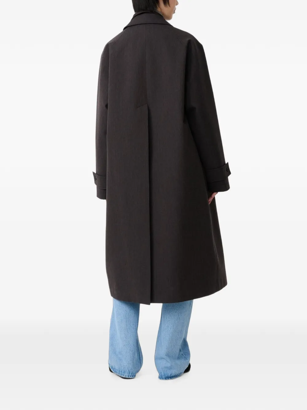 Studio Nicholson Holin oversized trench coat Bruin