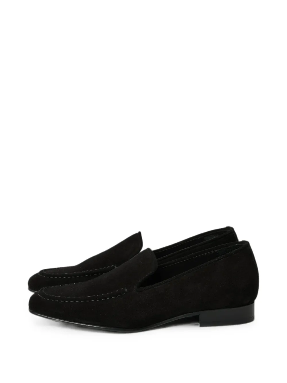 Studio Nicholson Elkann suede loafers Zwart