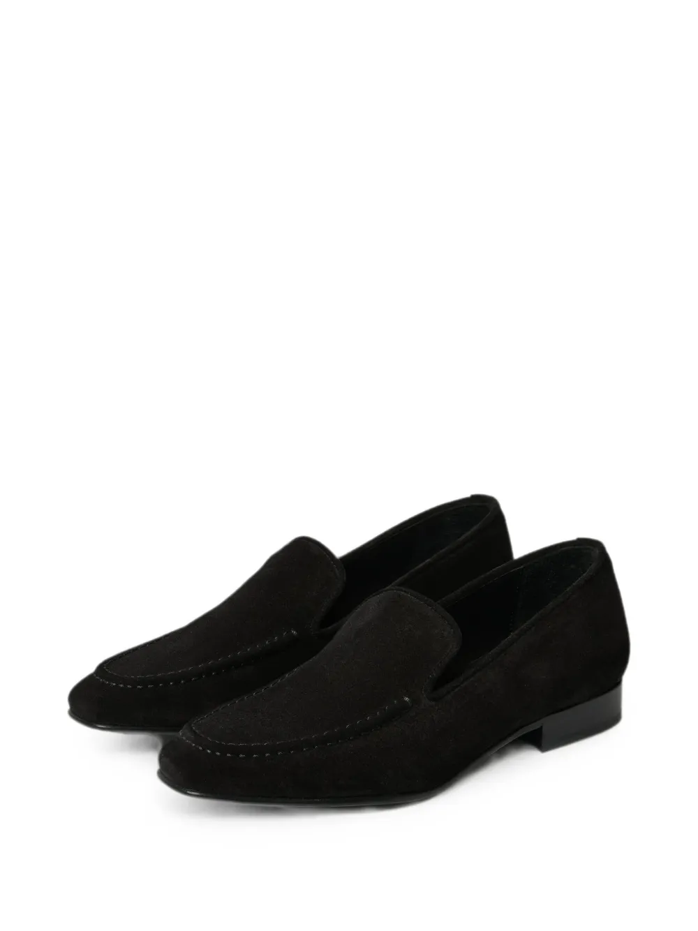 Studio Nicholson Elkann suede loafers Zwart