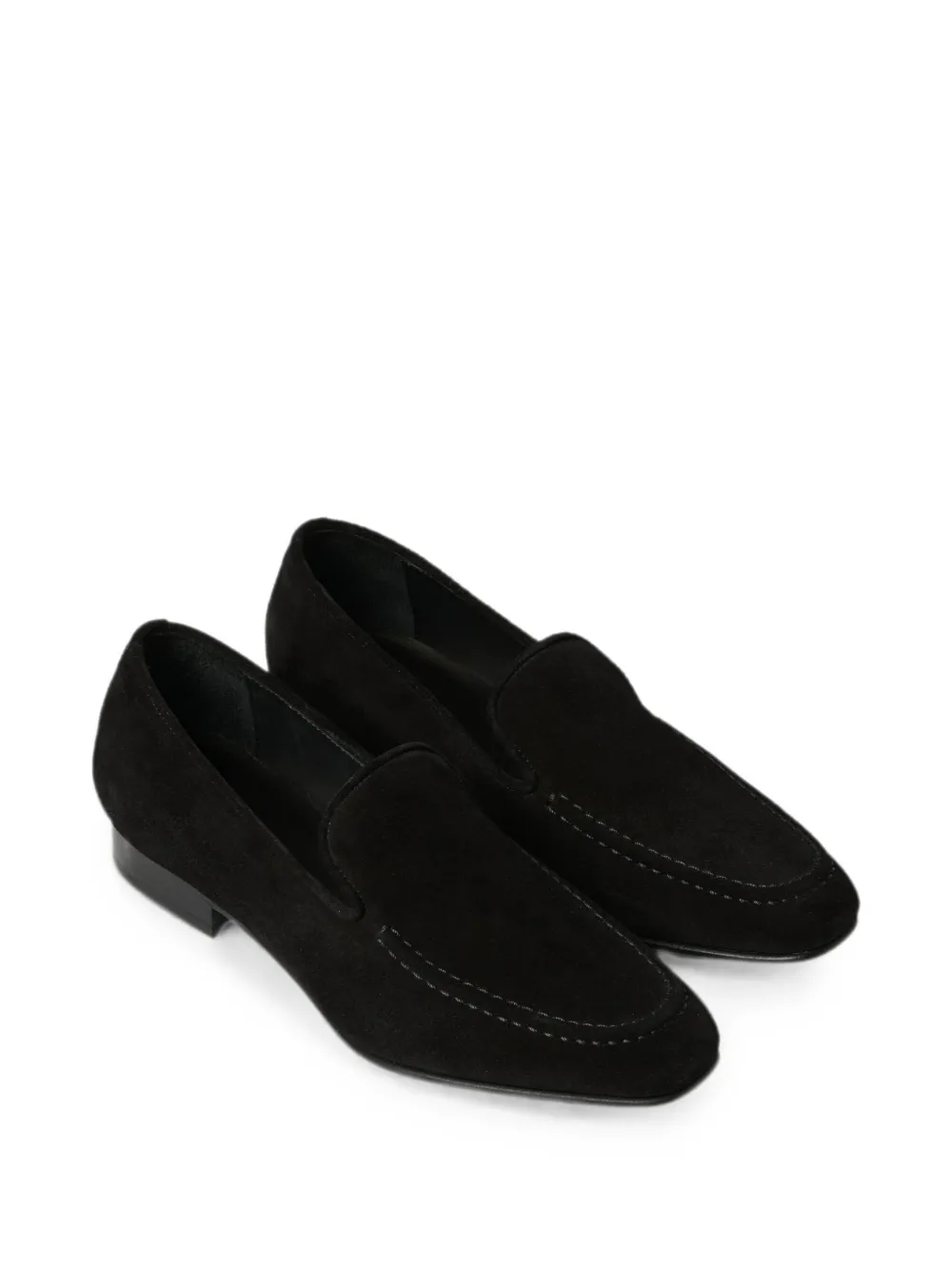 Studio Nicholson Elkann suede loafers Zwart