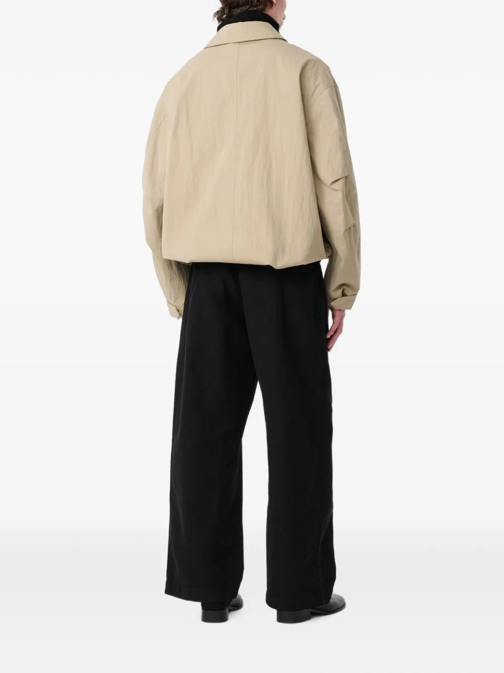 Studio Nicholson Comba point-collar jacket Beige
