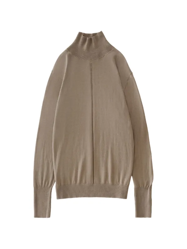 Studio Nicholson Eide Ladder-stitch Sweater in Brown