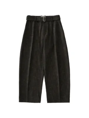 Studio Nicholson Vital ストライプパンツ | ブラック | FARFETCH JP