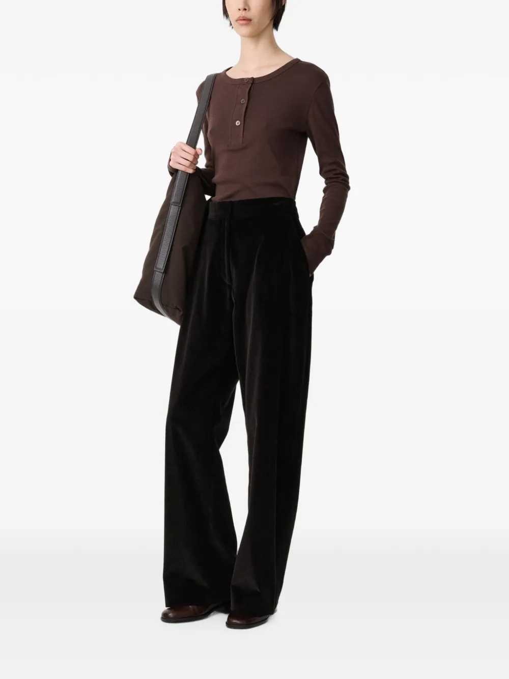 Studio Nicholson Roane polo shirt Bruin