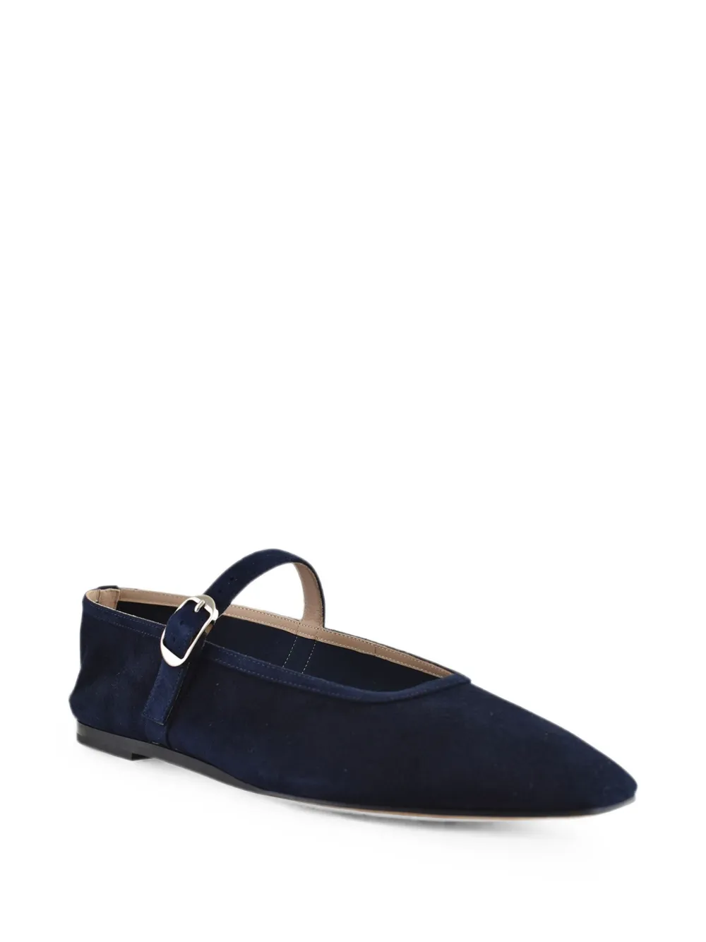 Le Monde Beryl Mary Jane buckle-fastening ballet flats Blauw