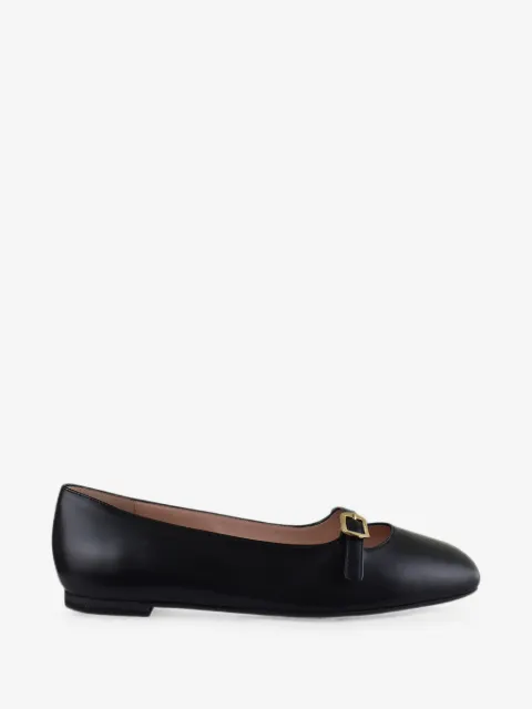 Bally Ballyrina Mary-Jane flat in black leather