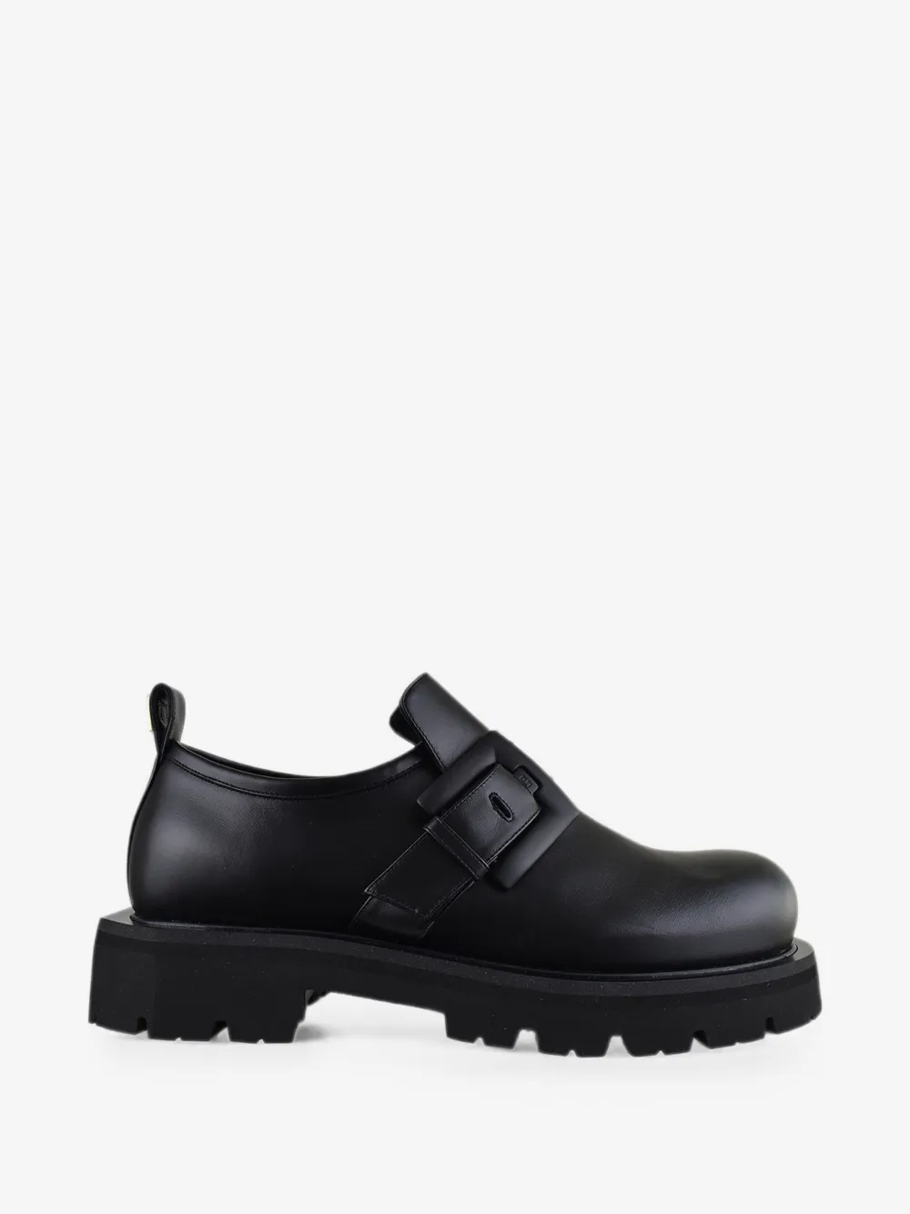 Balmain Anthem loafers in glazed leather | Black | Image 1