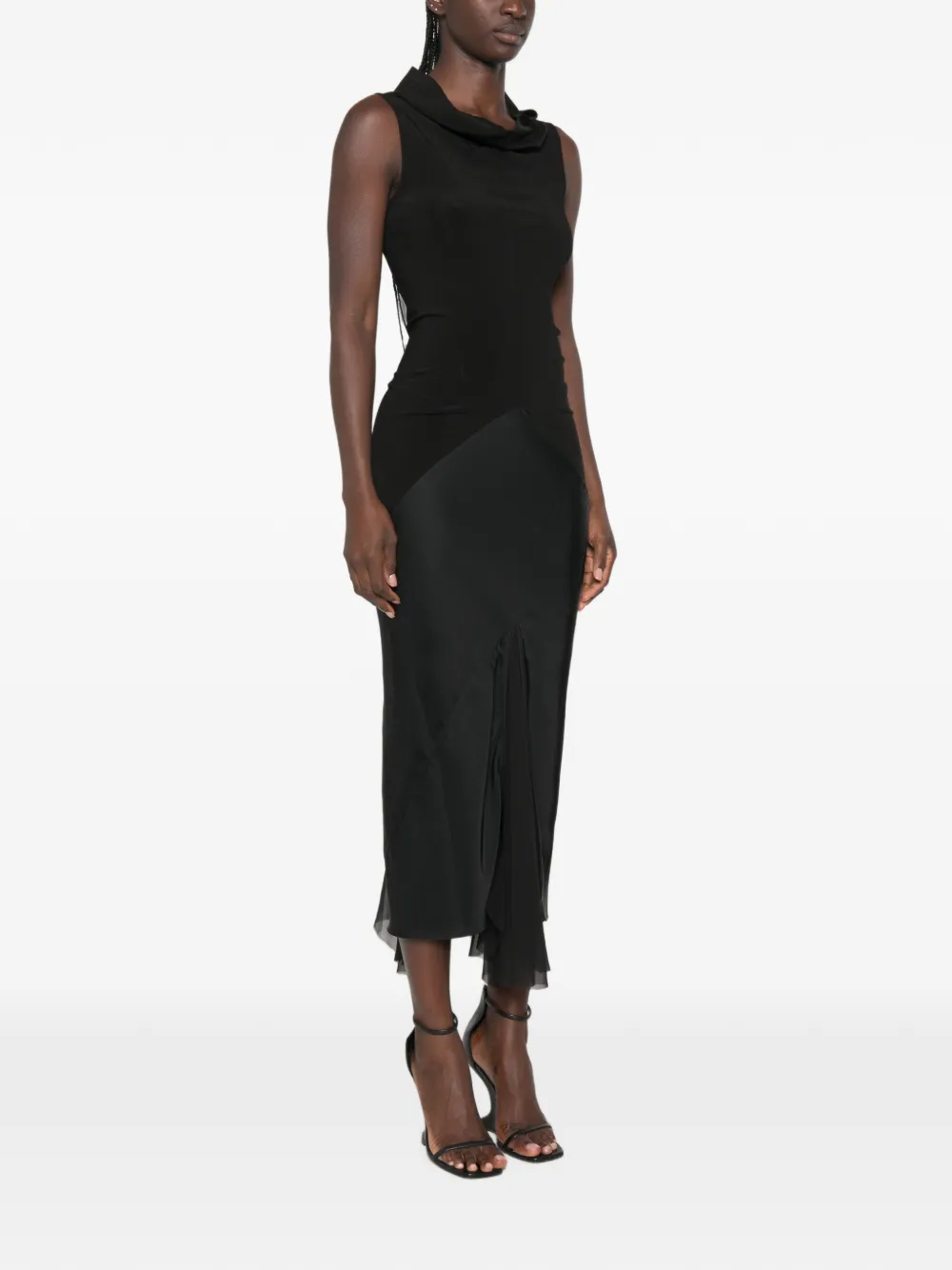 Rick Owens Mouwloze jurk Zwart