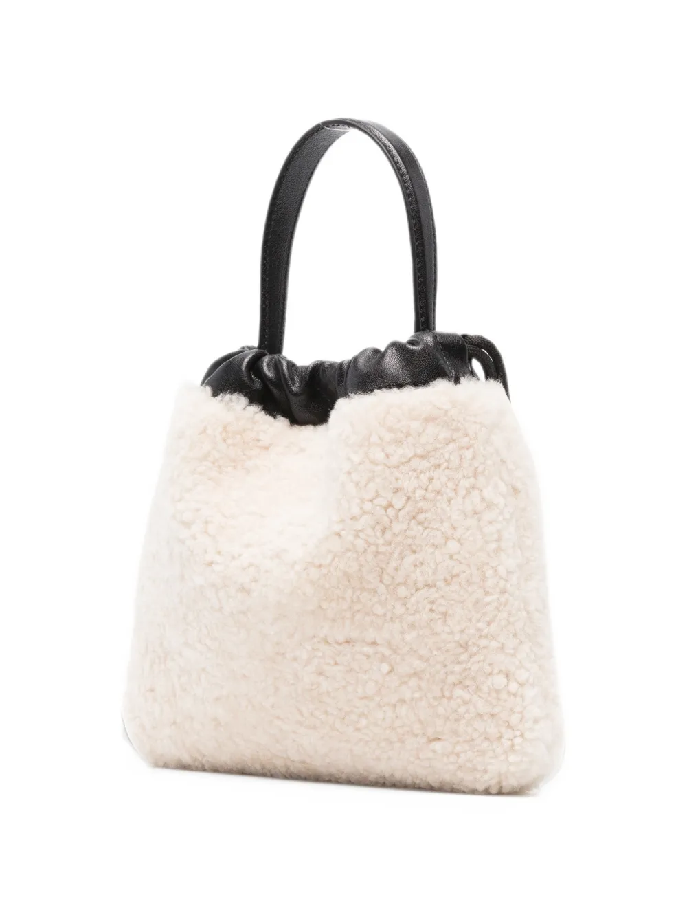 Jimmy Choo drawstring pouch top-handle Beige