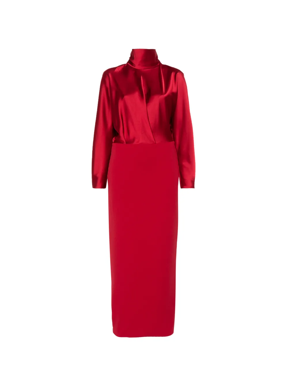Solace London The Sedgewick maxi dress in ruby Rood