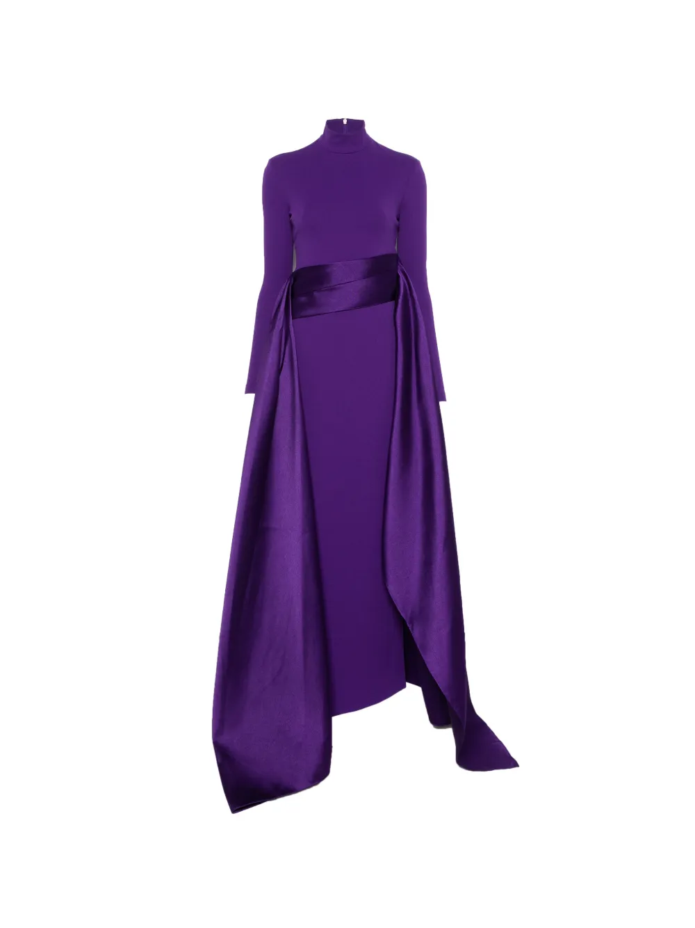 Solace London The Olivia maxi dress in deep orchid Paars
