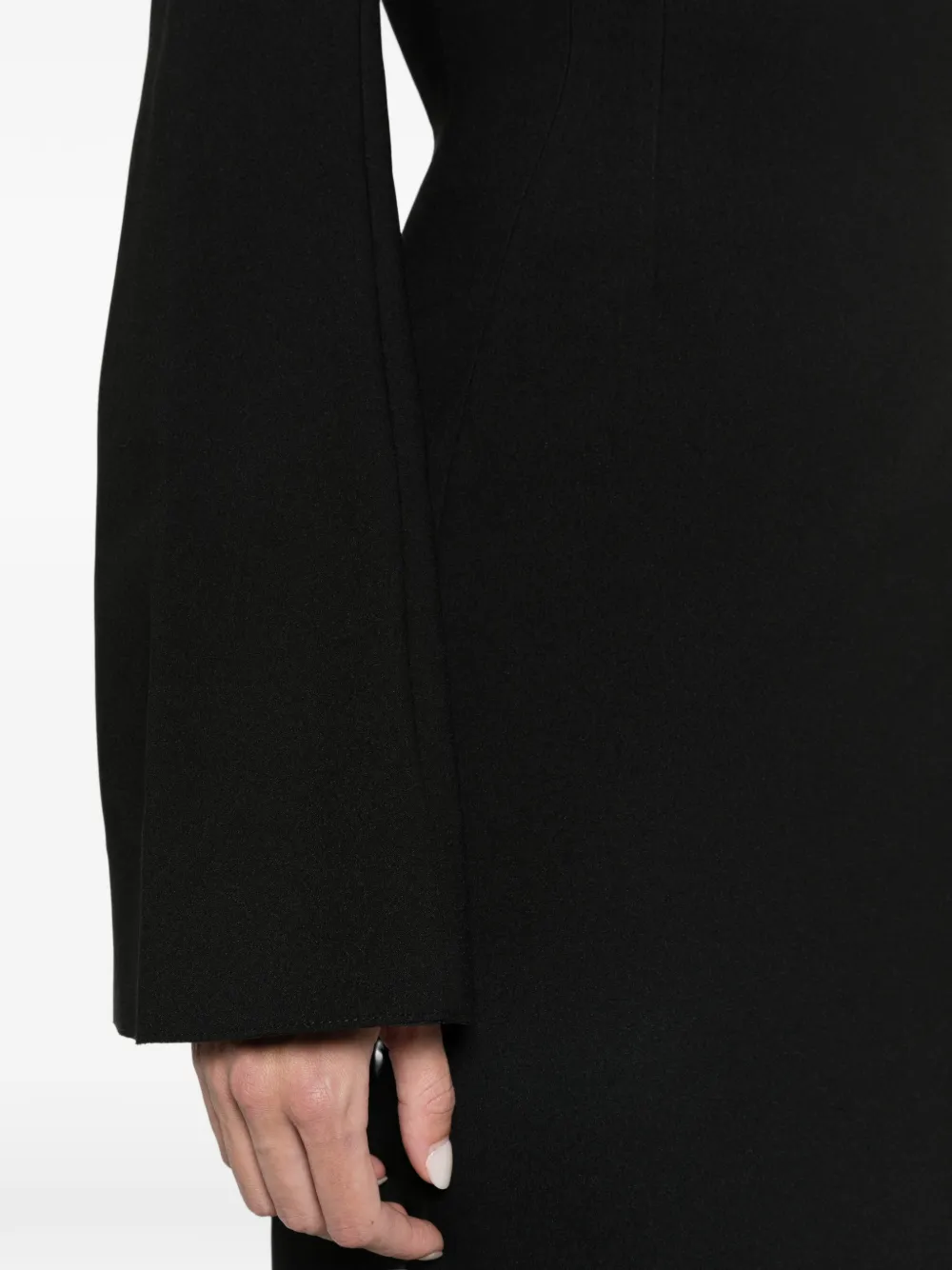 Solace London The Corday maxi dress in black Zwart