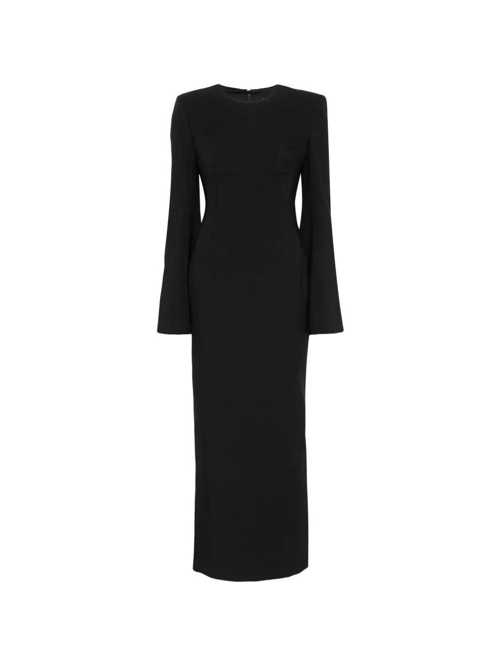Solace London The Corday maxi dress in black - Schwarz